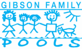 Blue stick figure family holding hands, sun and cat.