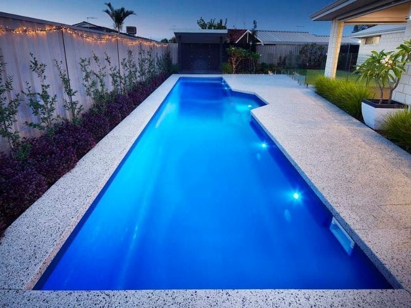 Modern Backyard with Rectangular Pool in Australia