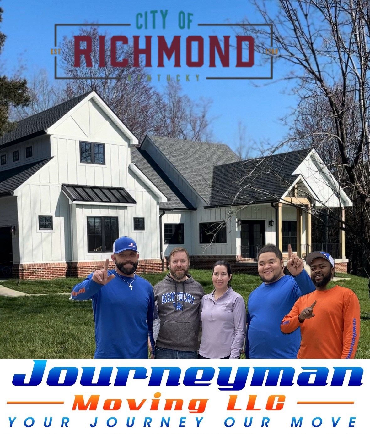 Happy Kentucky moving clients sharing positive experiences and success stories. Trust our expert moving company for stress-free local and long-distance moves