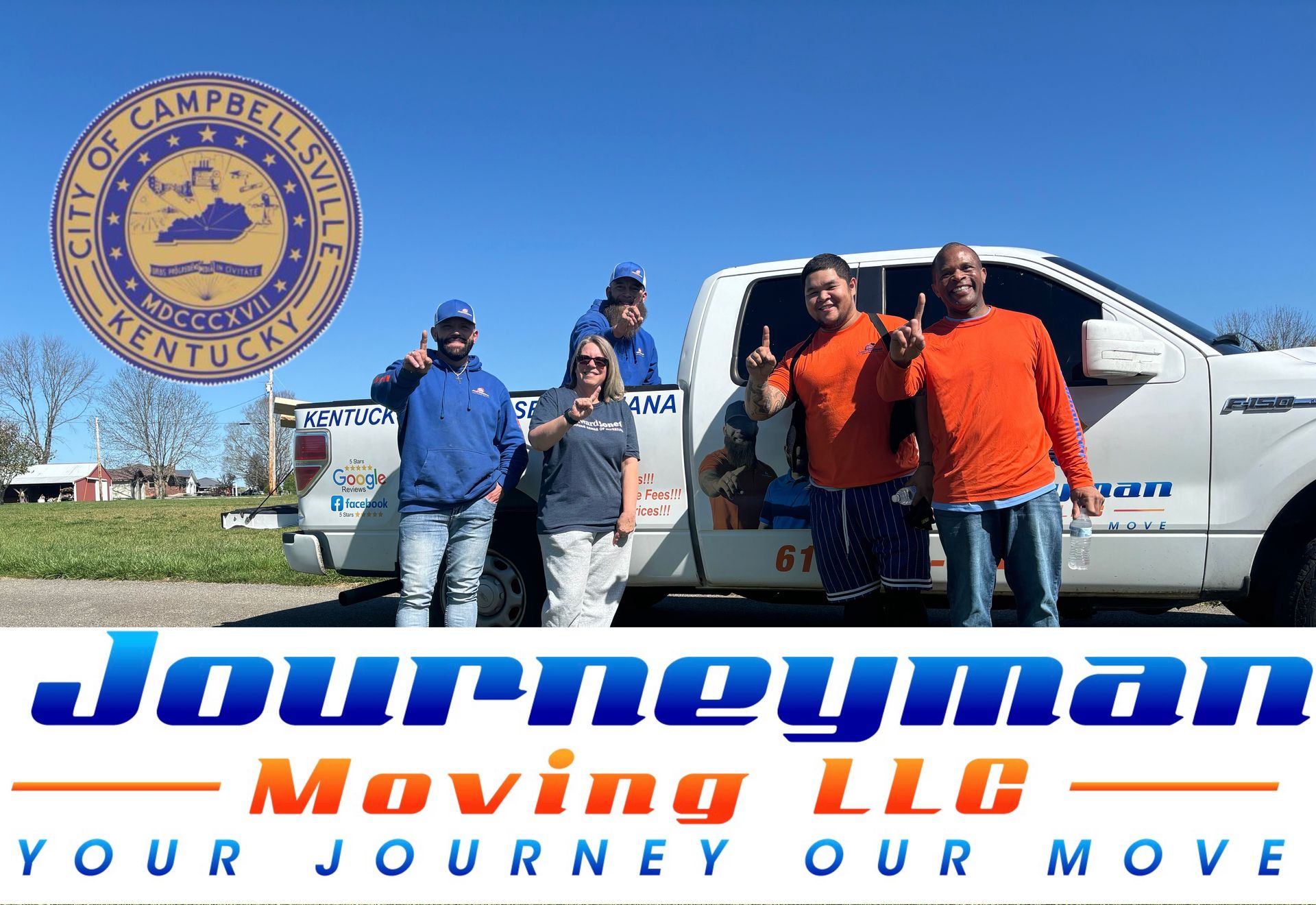 Happy Kentucky moving clients sharing positive experiences and success stories. Trust our expert moving company for stress-free local and long-distance moves