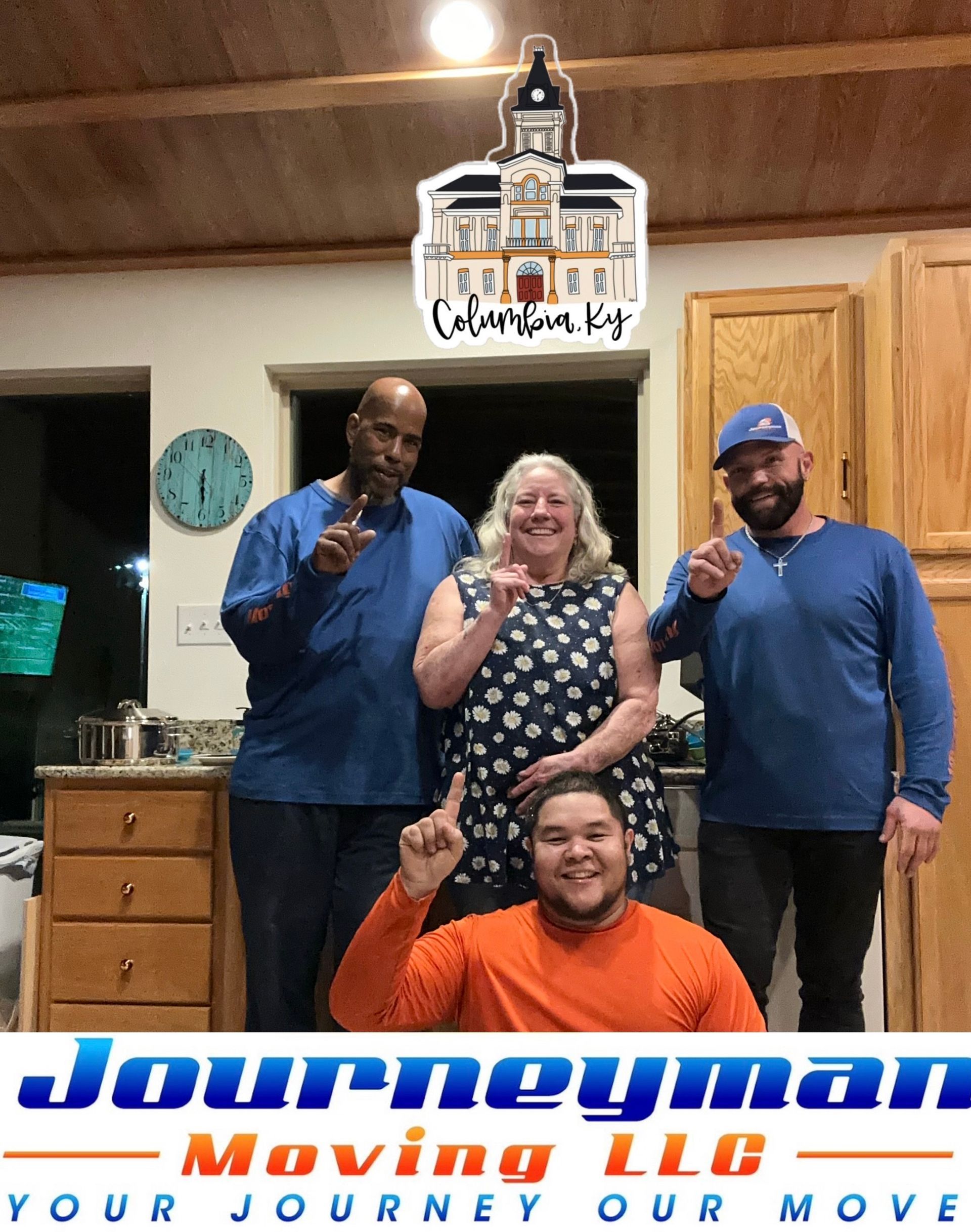 Happy Kentucky moving clients sharing positive experiences and success stories. Trust our expert moving company for stress-free local and long-distance moves