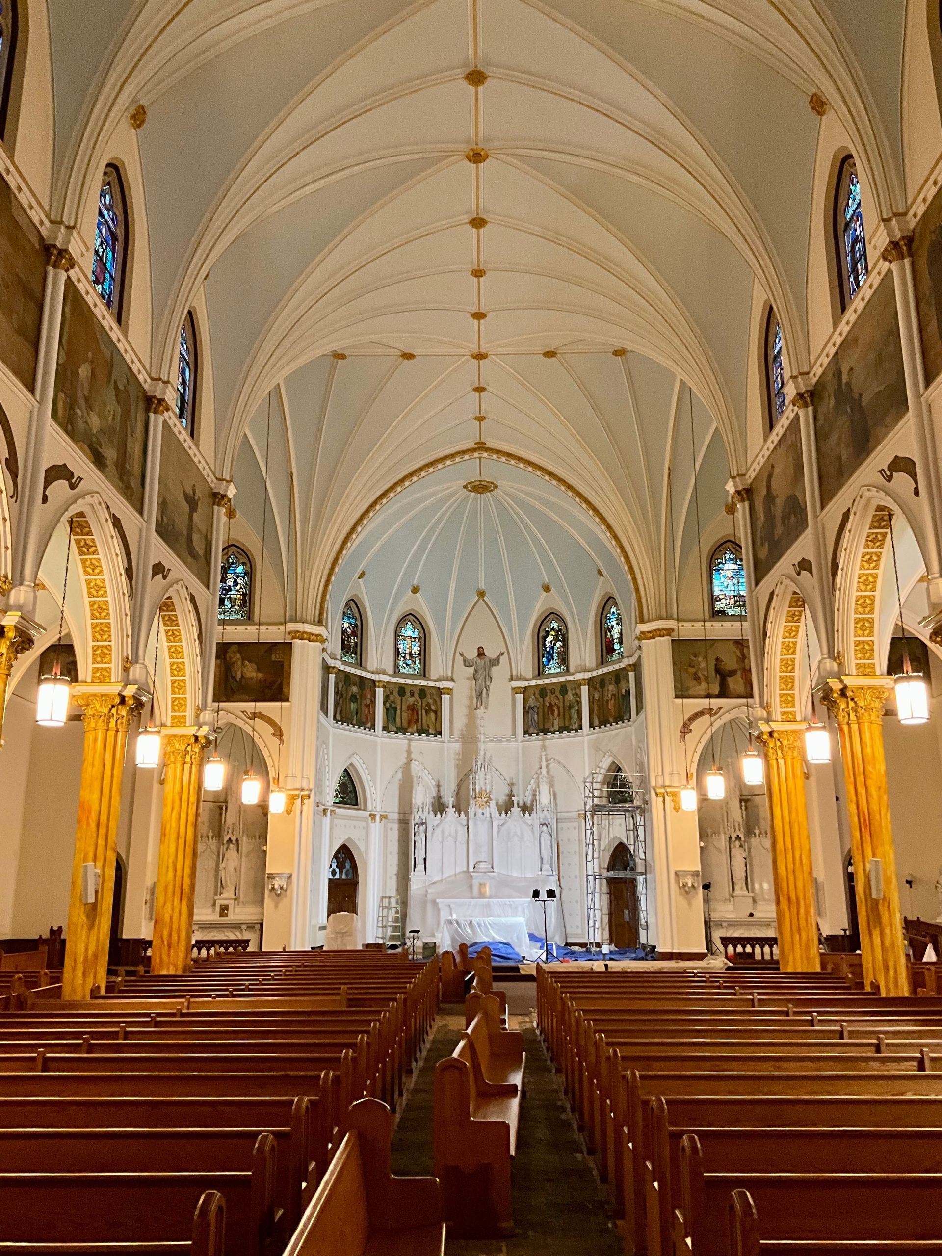 Church interior painting 18