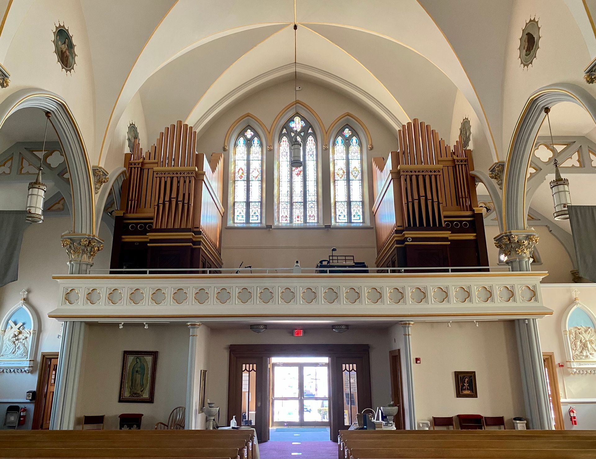 Church interior painting 16