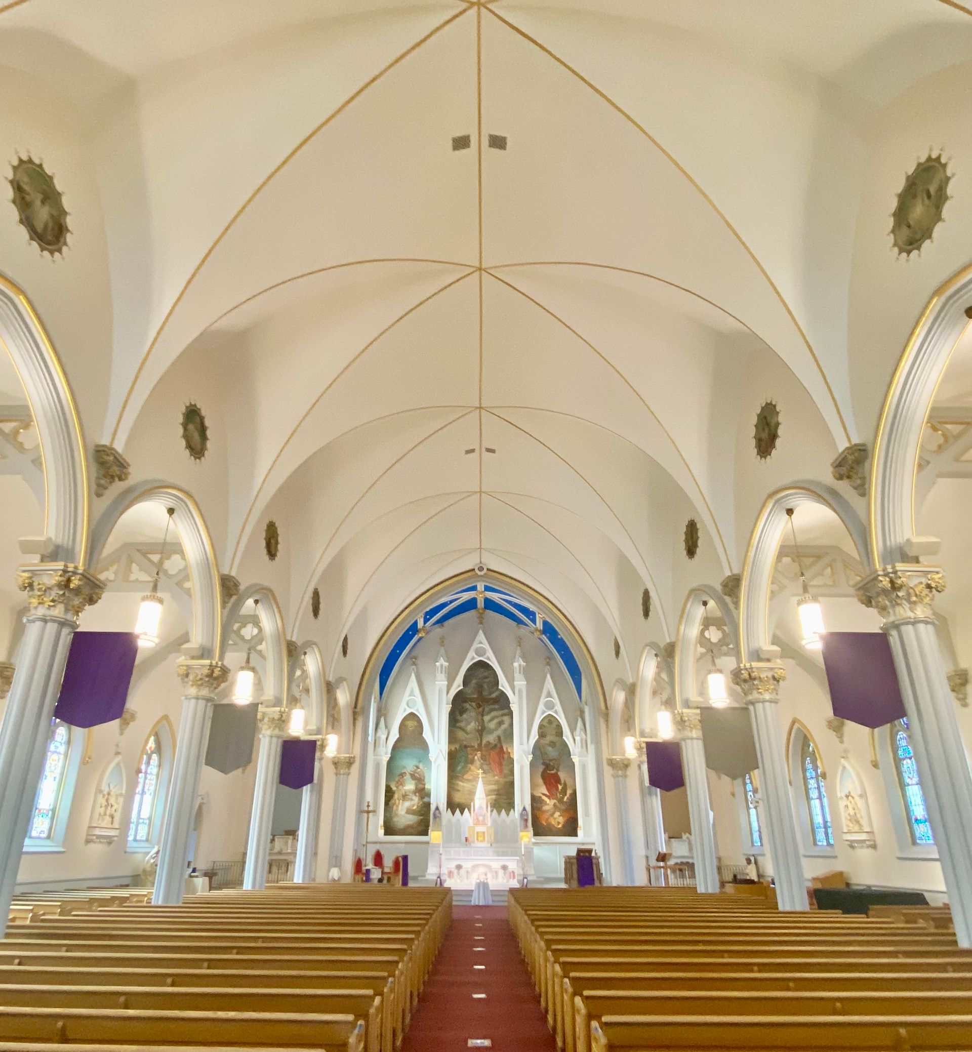 Church interior painting 10