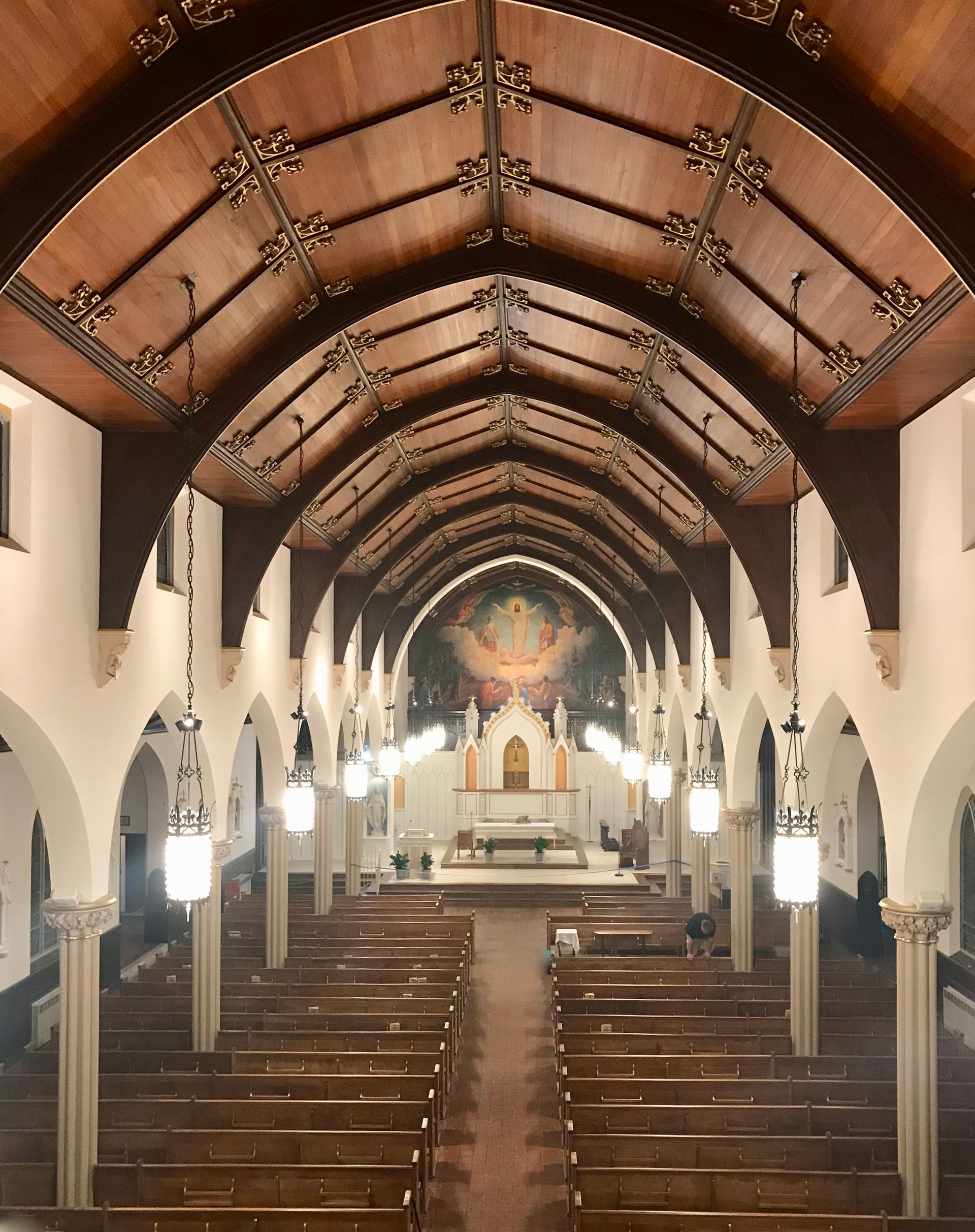 Church interior painting 6