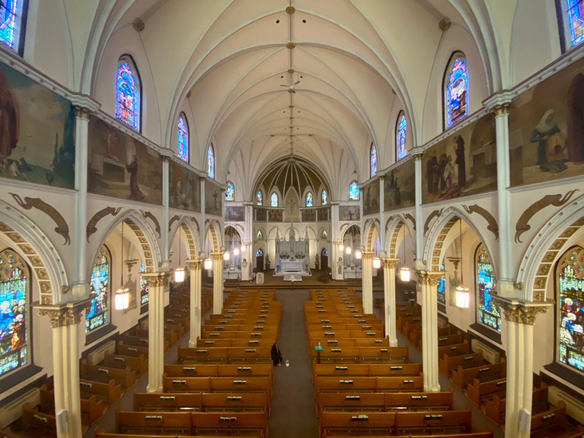 Church interior painting 13