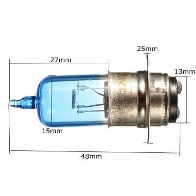 Set H6m 35Watt lamp