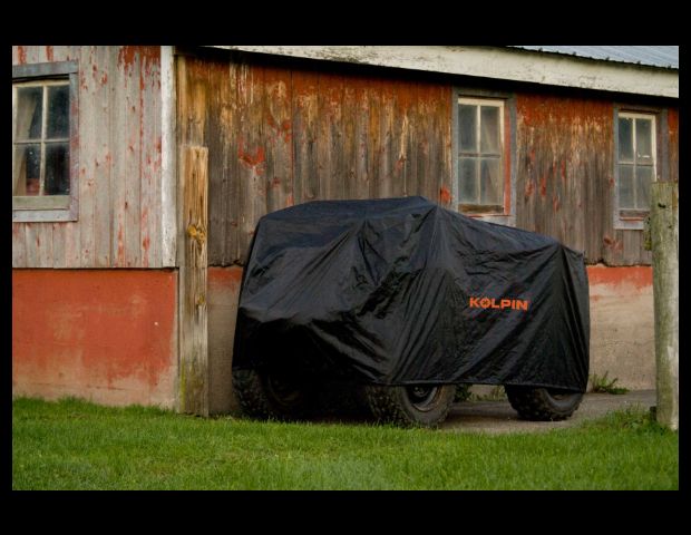 Atv-cover Zwart