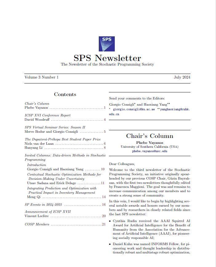 SPS Newsletter July 2024