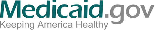 Medicaid.gov logo: teal