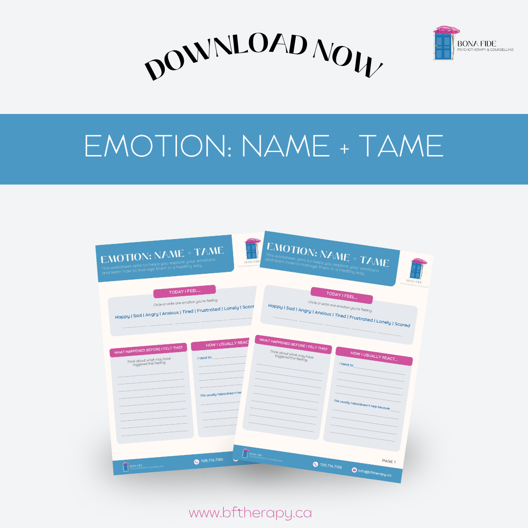 Two worksheets titled