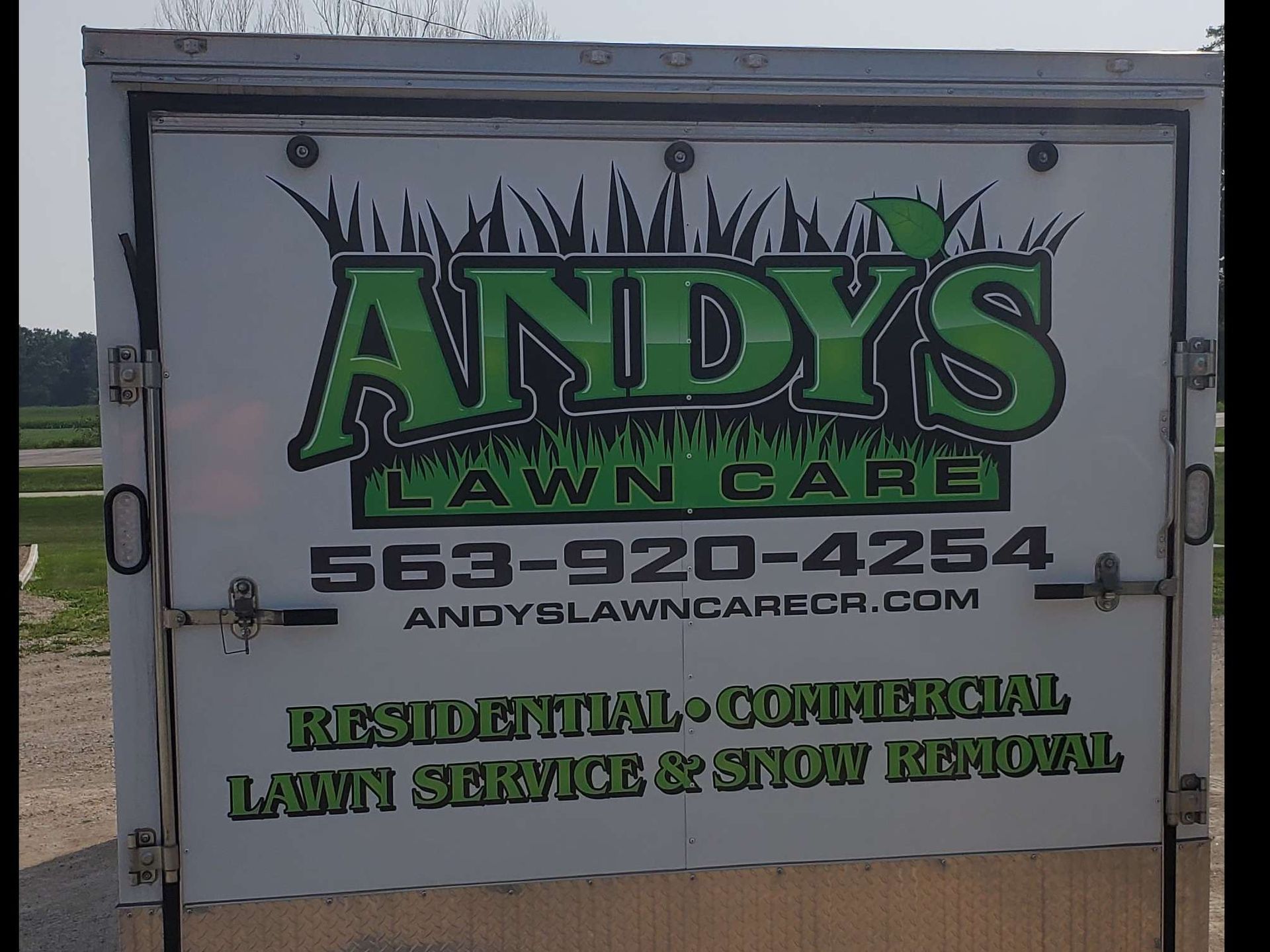 Andy's Signage — Cedar Rapids, IA — Andy’s Lawn Care