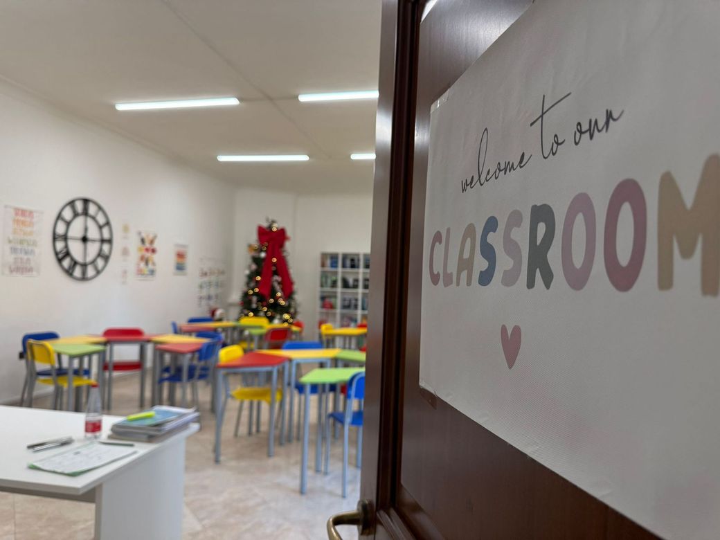 Interno dell'aula