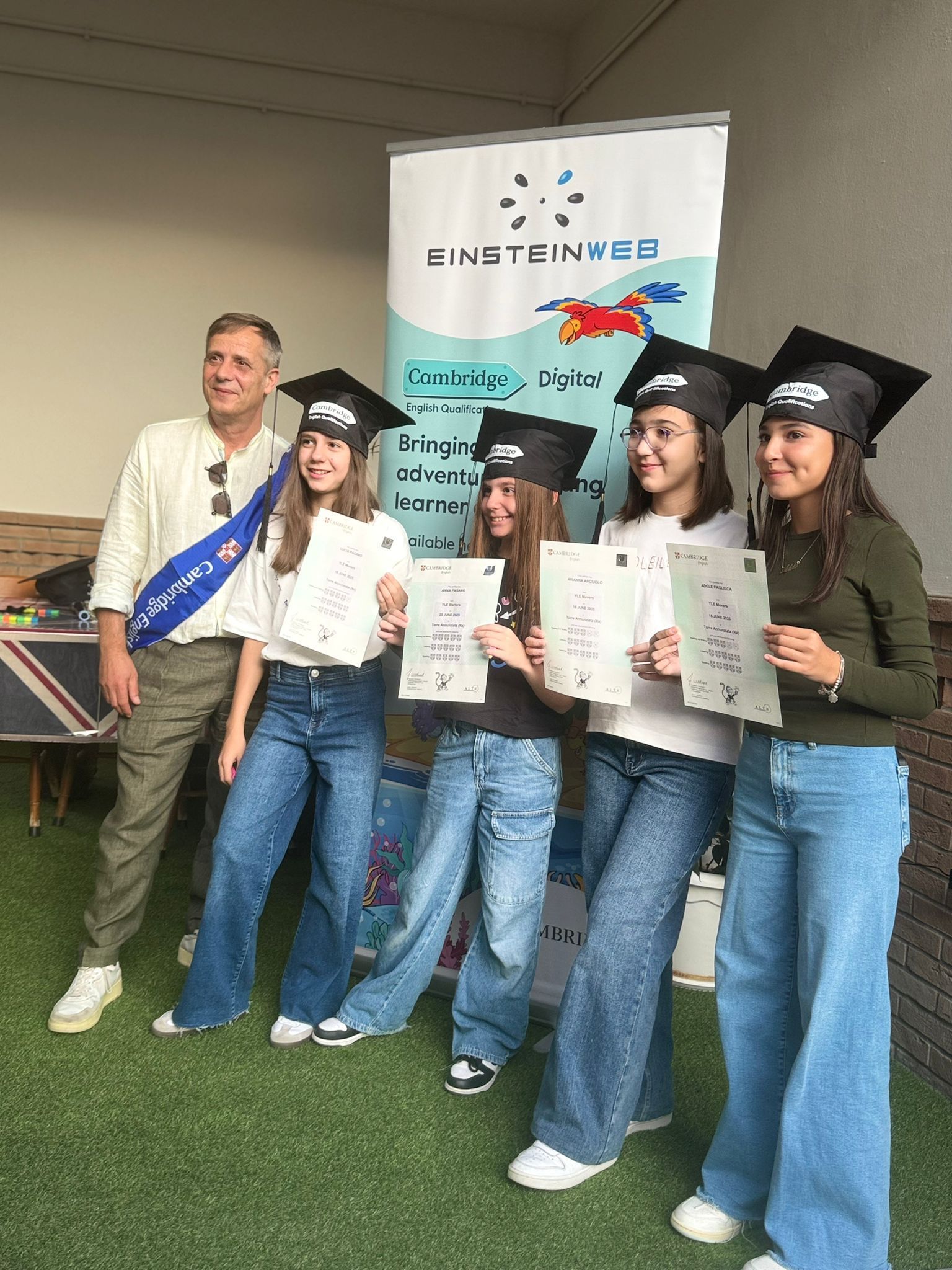 Cerimonia di consegna delle certificazioni