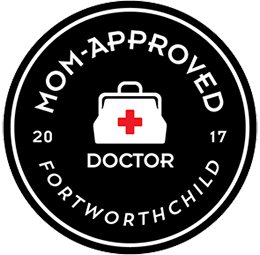 badge for Mom-Approved Doctor by Fort Worth Child 2017