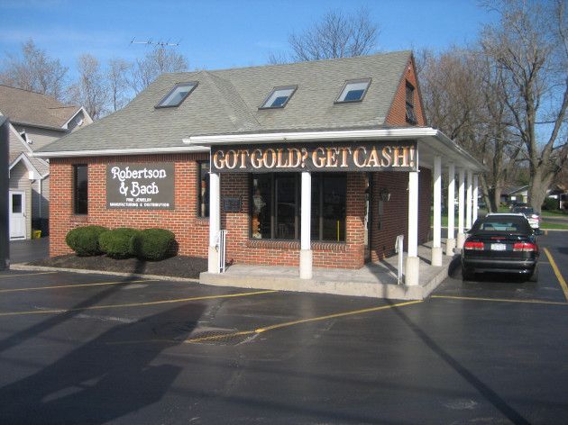 Brick building with 
