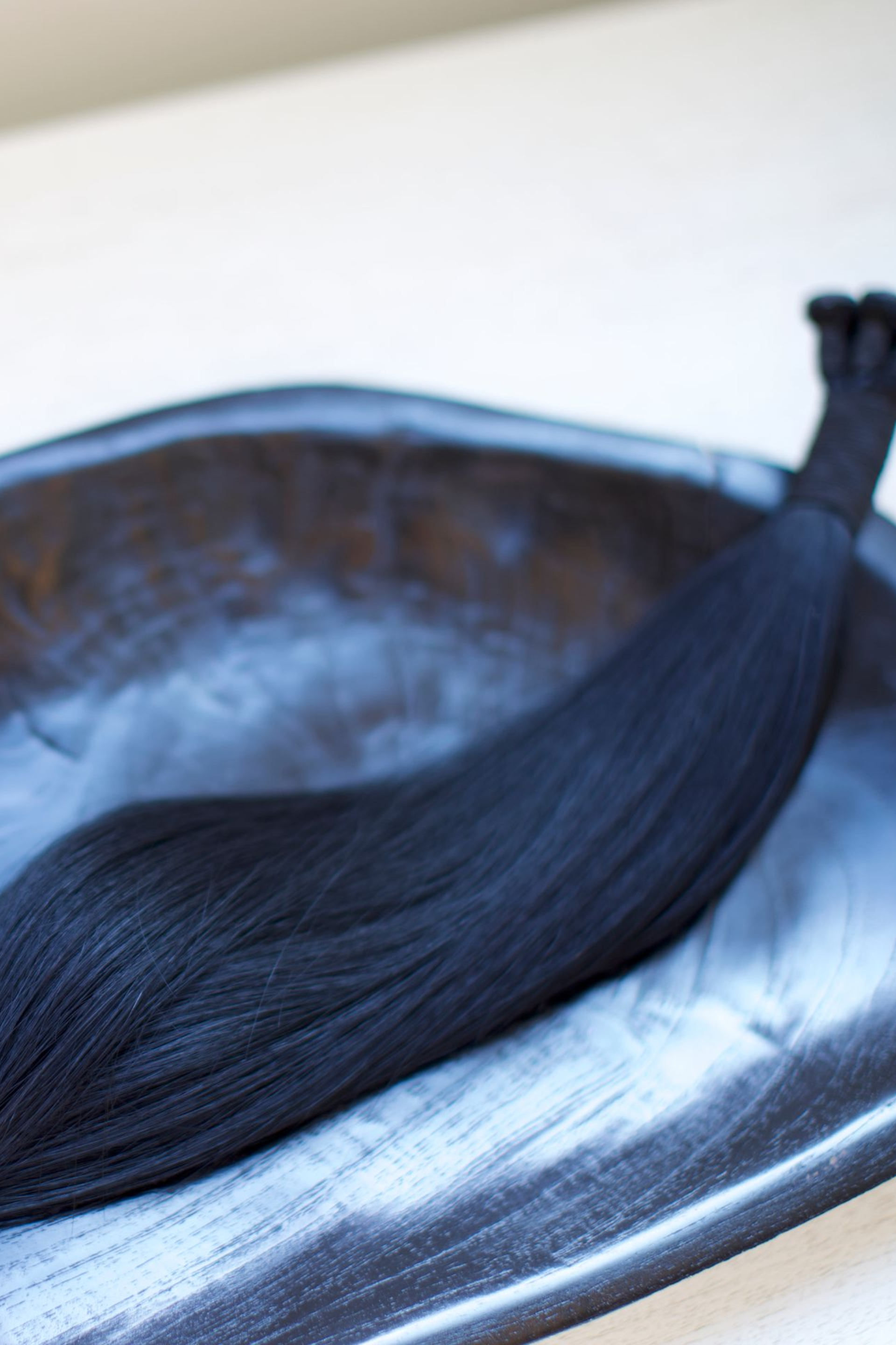 Emily Human Hair Weft – Level 1 Natural Neutral Human Hair Weft