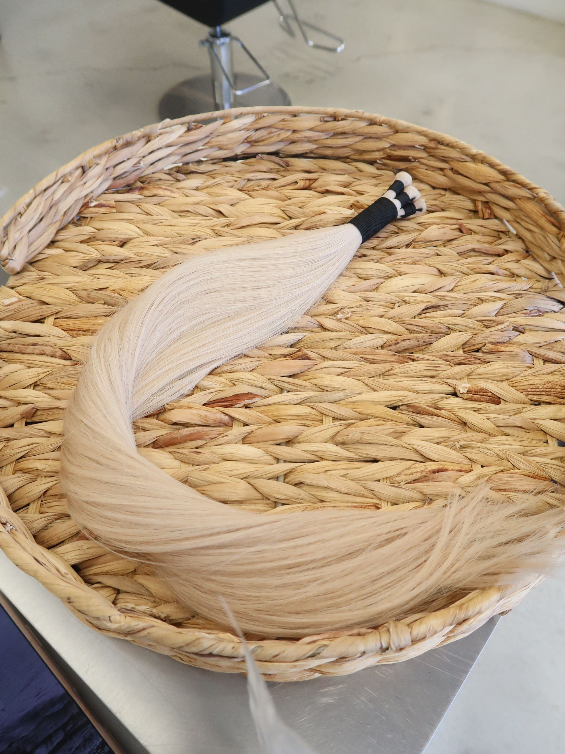 Kali Human Hair Weft – Level 10 Natural Pearl Human Hair Weft