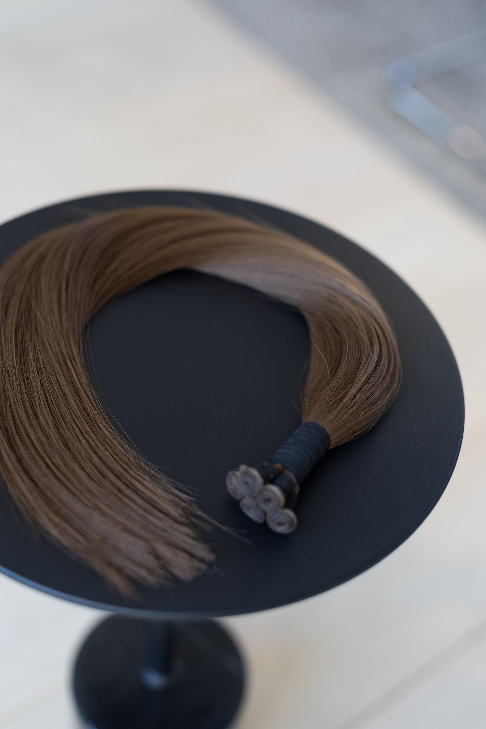 Abigail Human Hair Weft – Level 5 Natural Warm Human Hair Weft