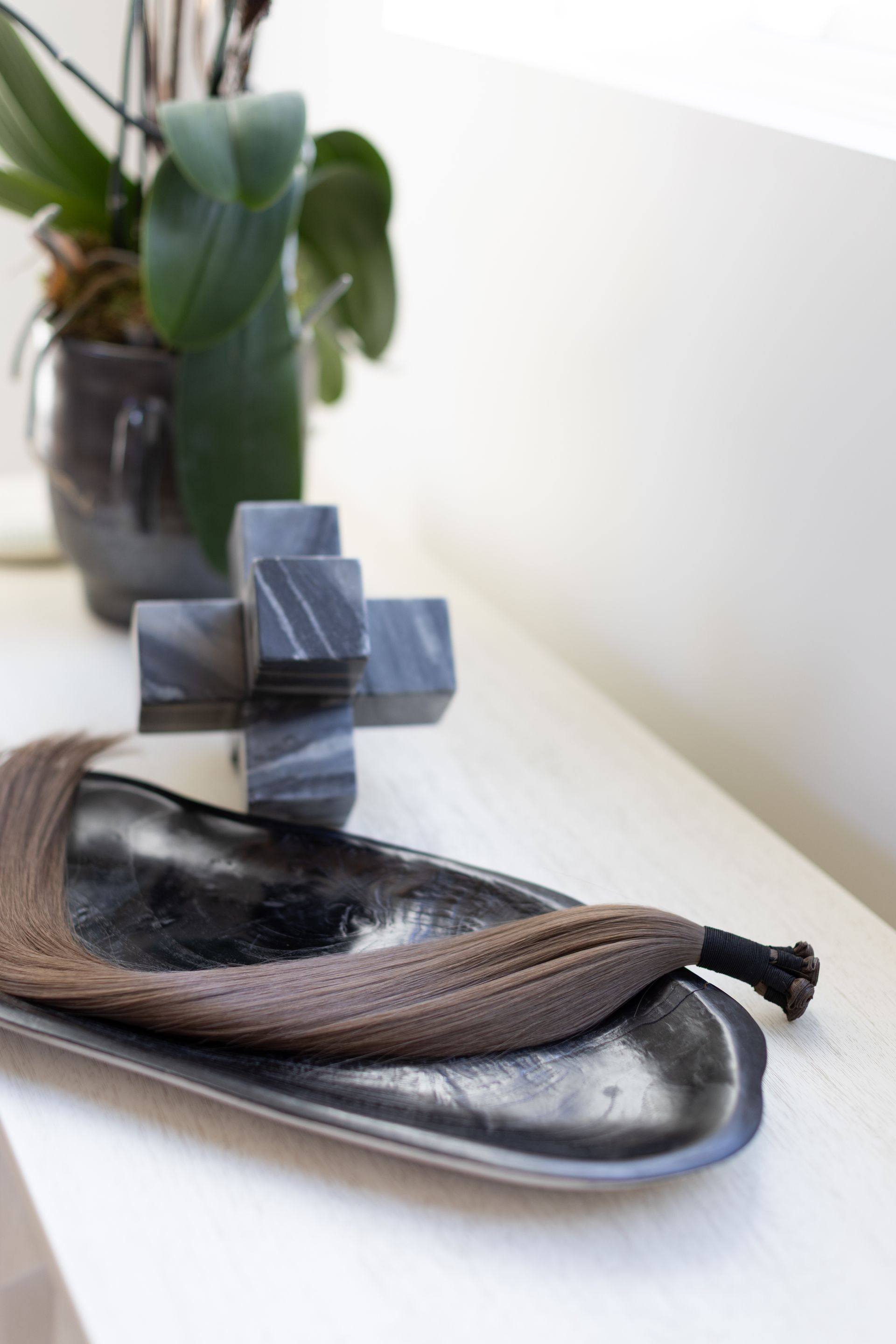 Anika Human Hair Weft – Level 6 Natural Neutral Human Hair Weft