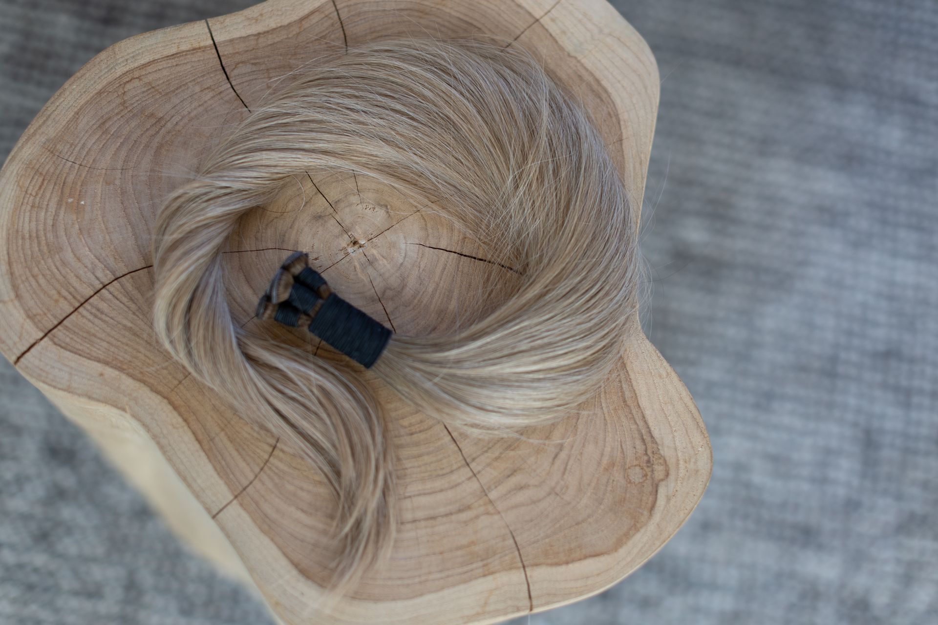 Britta Human Hair Weft – Level 9/7 Combo Color Neutral Human Hair Weft