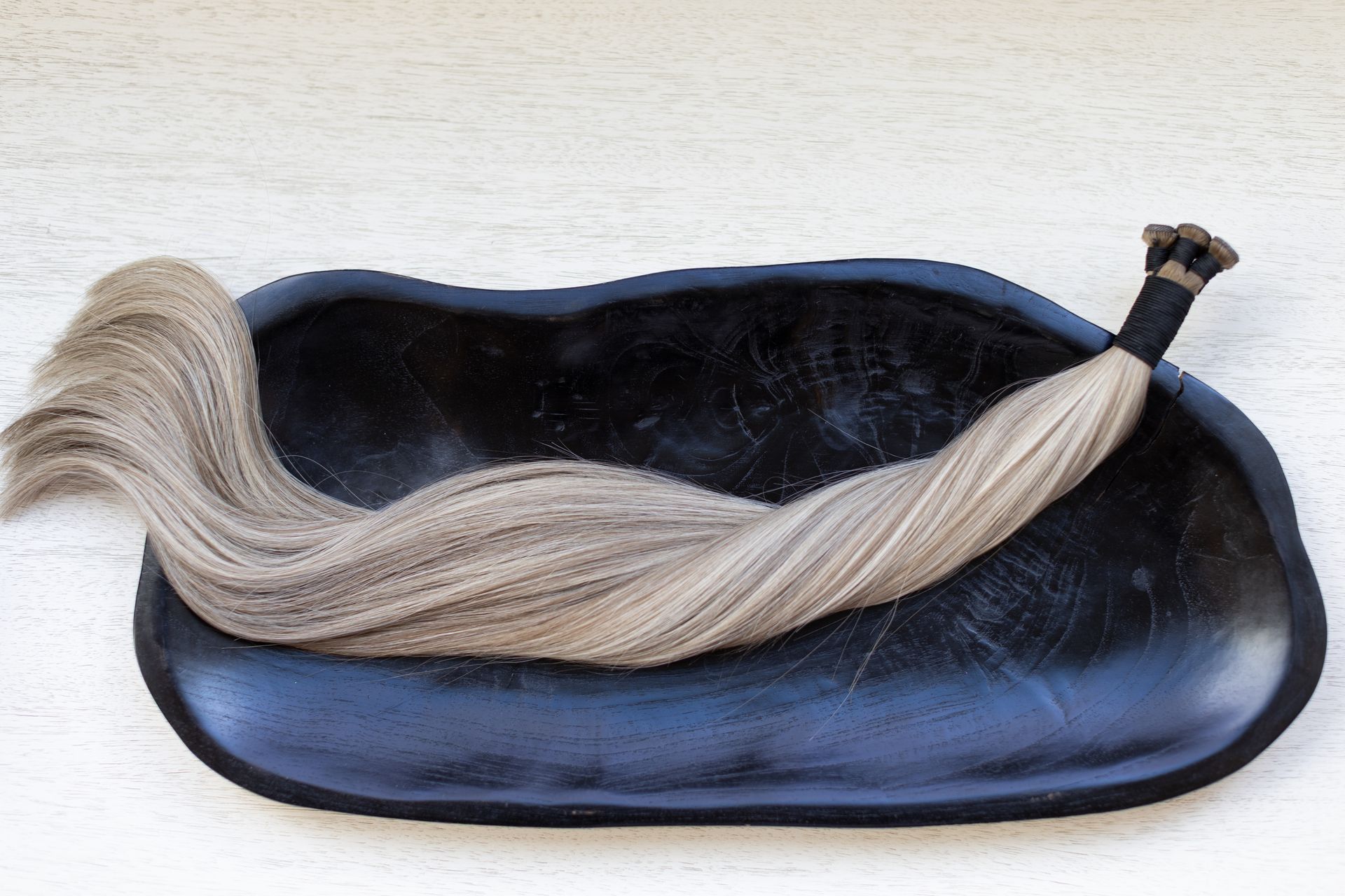Heather Human Hair Weft – Level 10/6 Natural Neutral Human Hair Weft