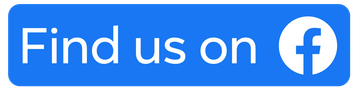 Find us on Facebook button. Blue button with white text and Facebook 