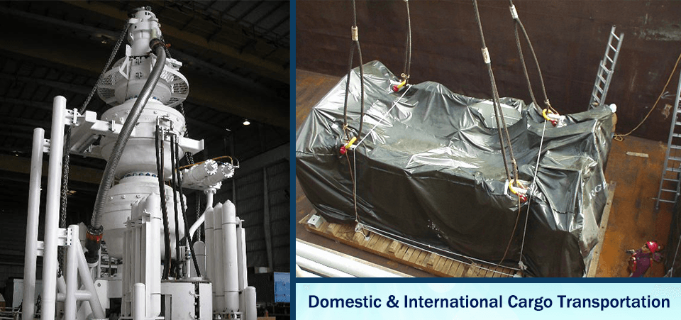Domestic and international cargo transportation
