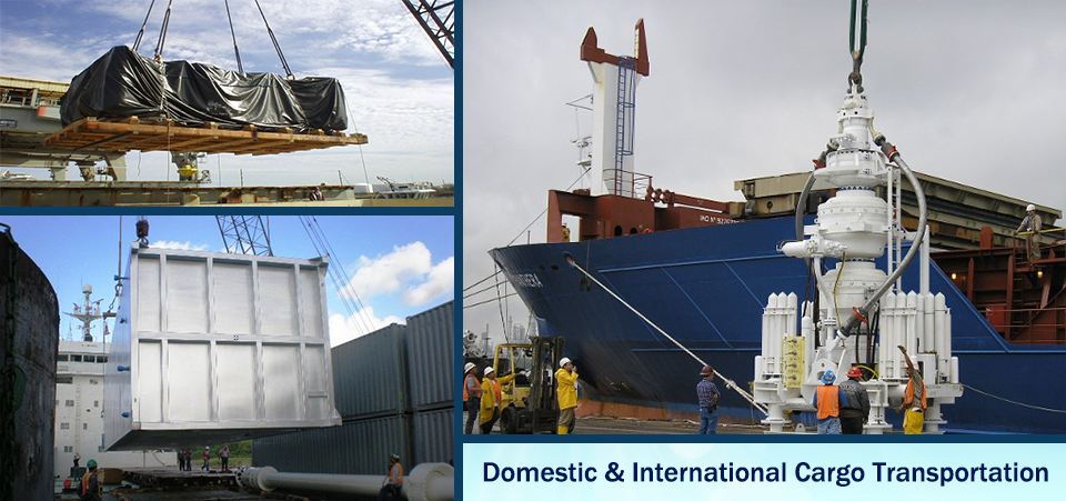 Domestic and international cargo transportation