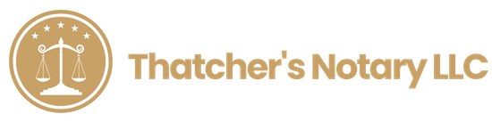 Thatcher's Notary, LLC logo