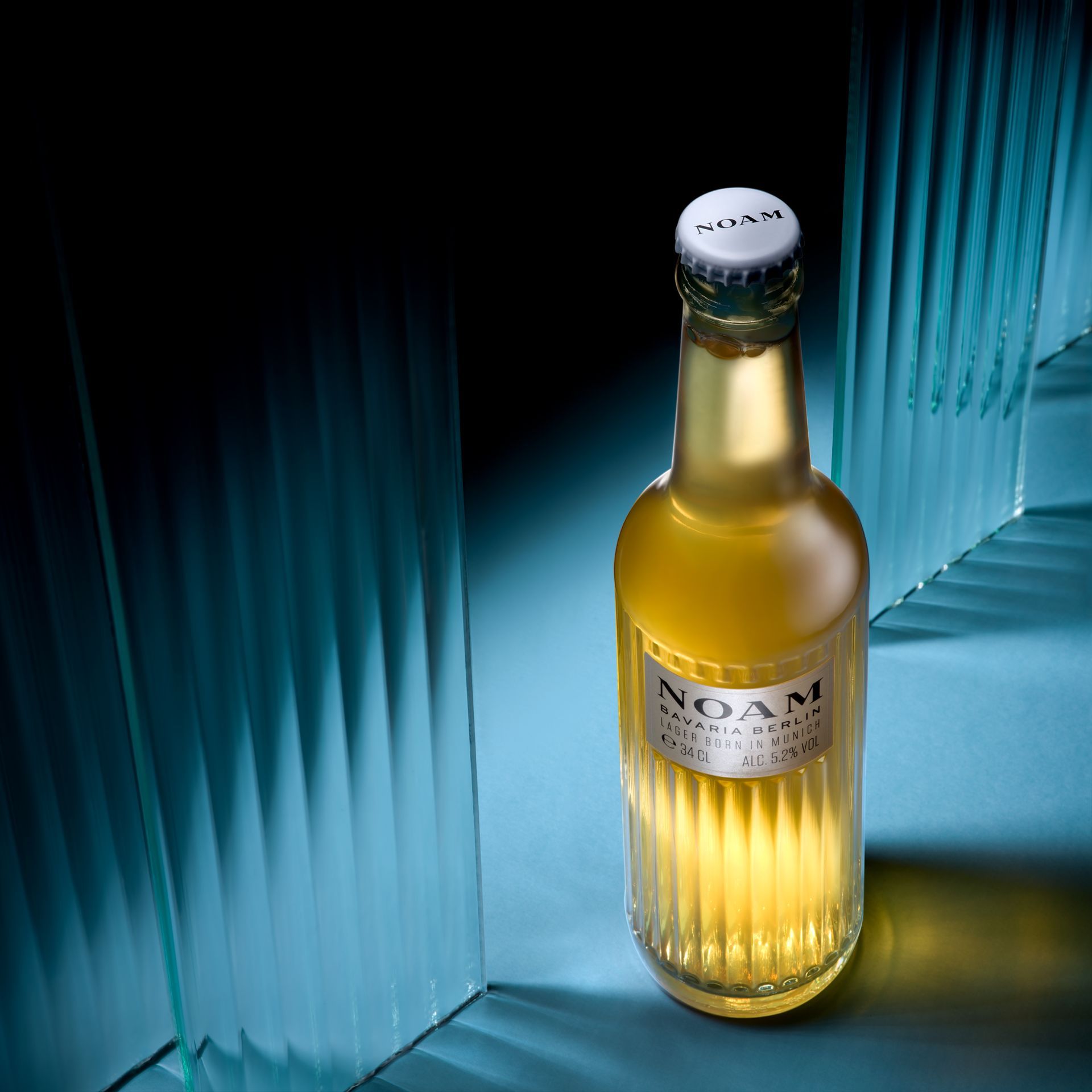 Beer bottle product photography — London commercial photographer for beverage brands