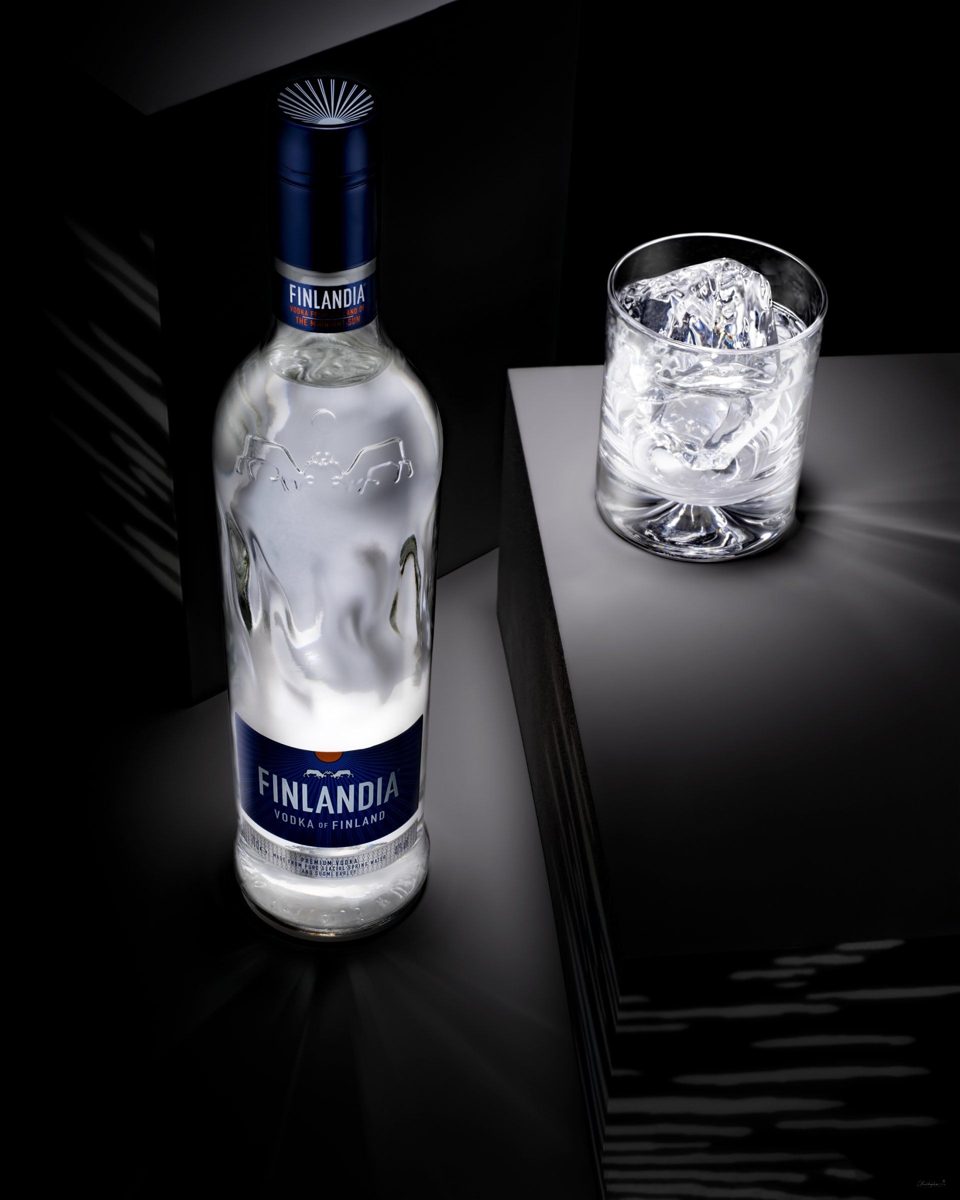 Luxury drink photography by London-based liquids specialist, showcasing fine beverages and liquids.