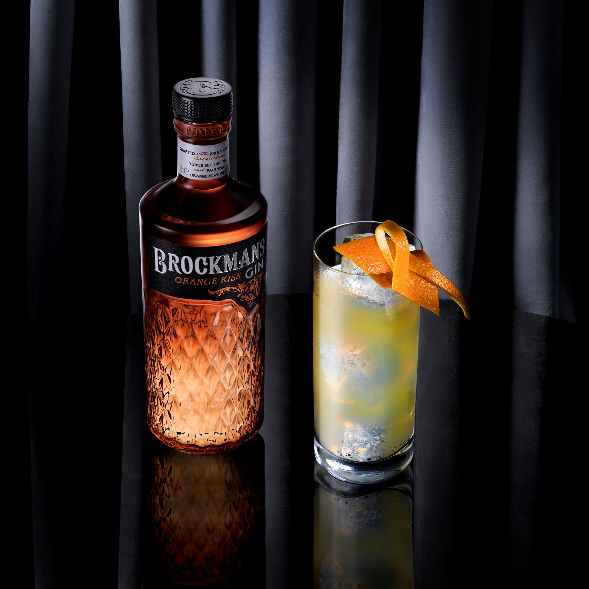 Brockmans gin cocktail drinks photography - Krzysztof Czernecki  Christopher Photography London studio