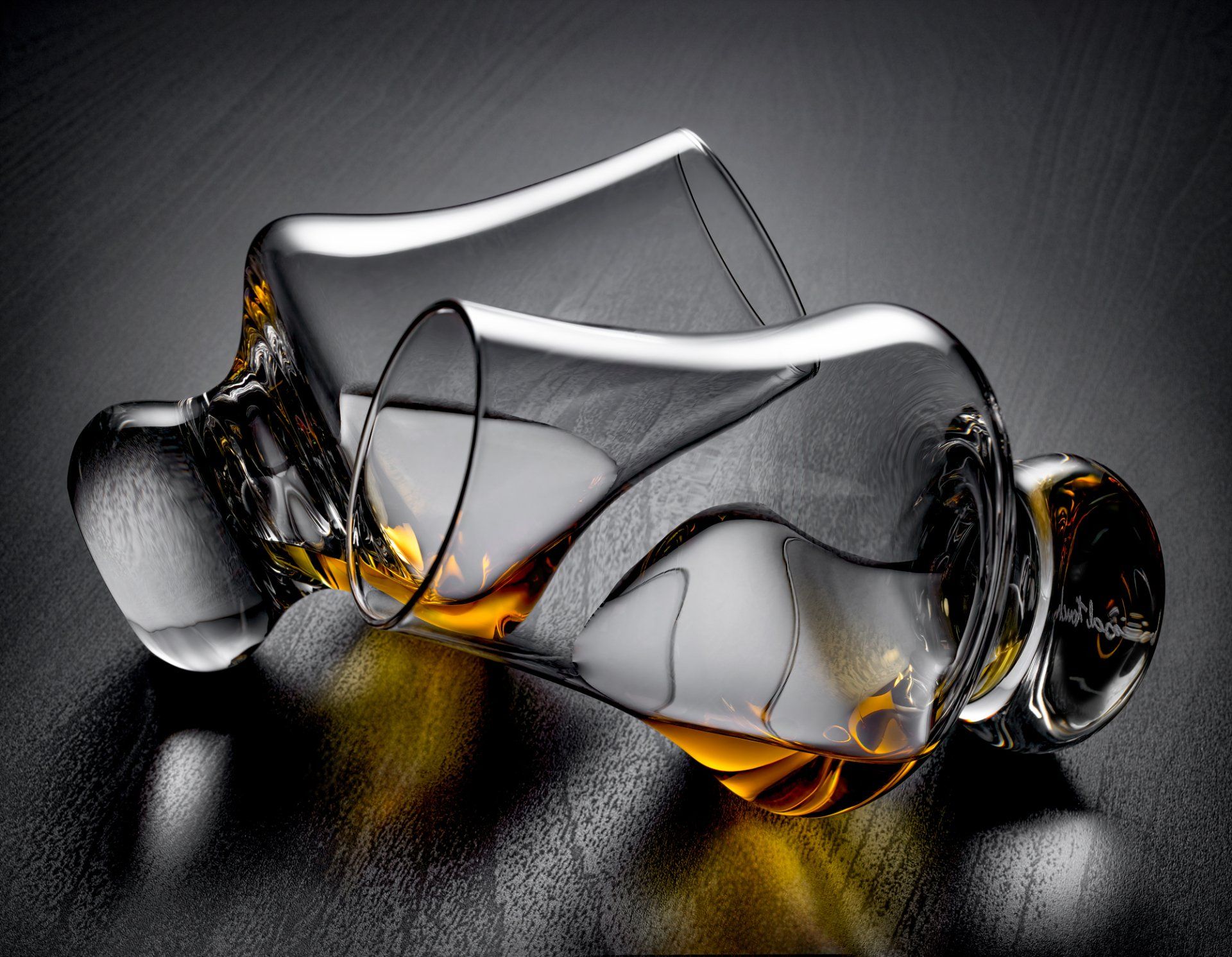Whisky glasses classy - commercial photography drinks London, Krzysztof Czernecki