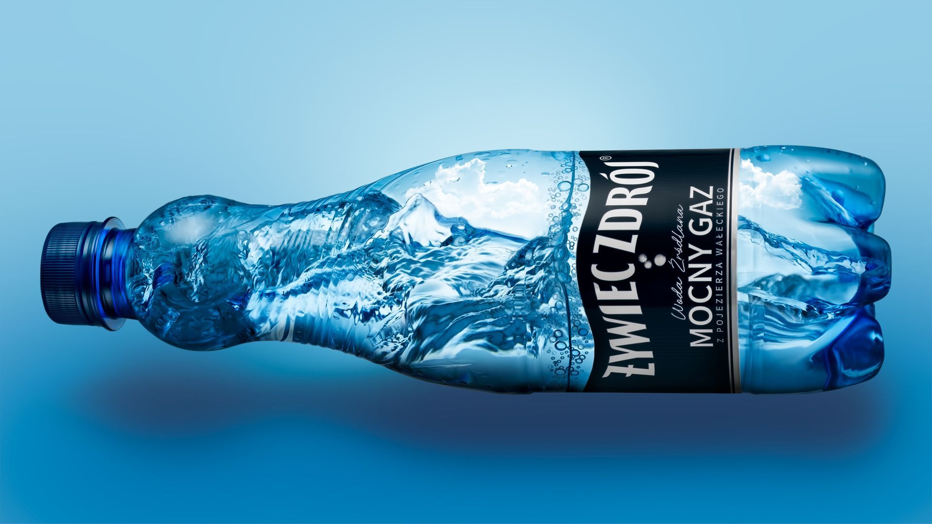 Drinks bottle label detail — commercial product photography London, Christopher Photography