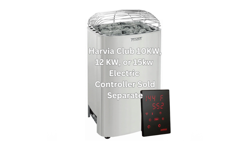 White portable electric heater with digital display and silver top vents on a plain background