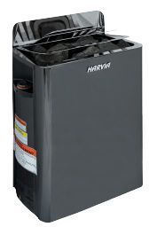 Black Harvia heater