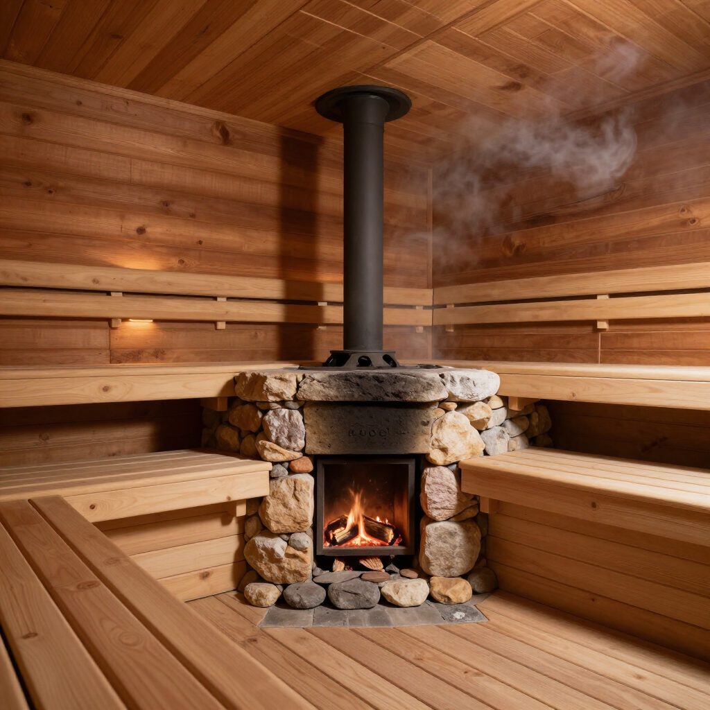 wood fired sauna versus infrared sauna