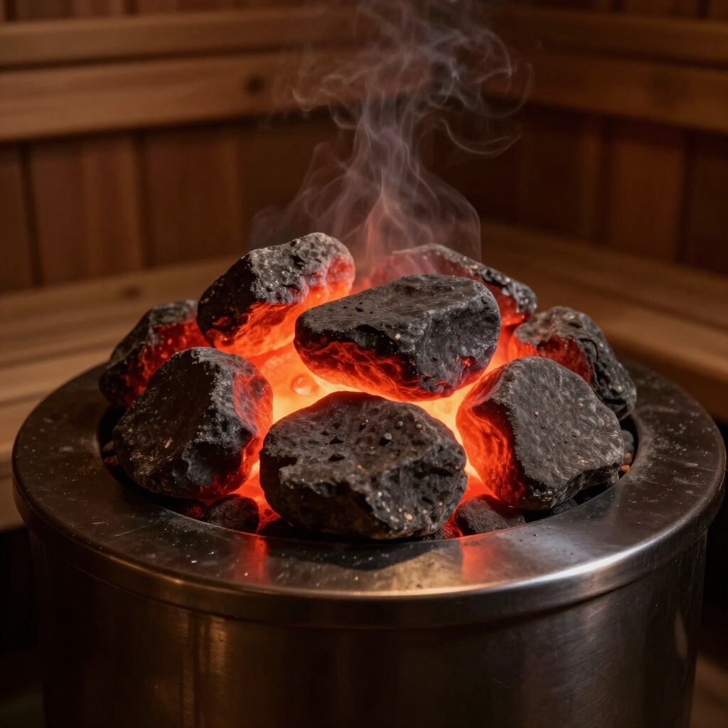 Caring for your sauna heater and rocks