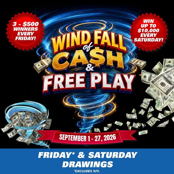 Monthly Casino Calendar