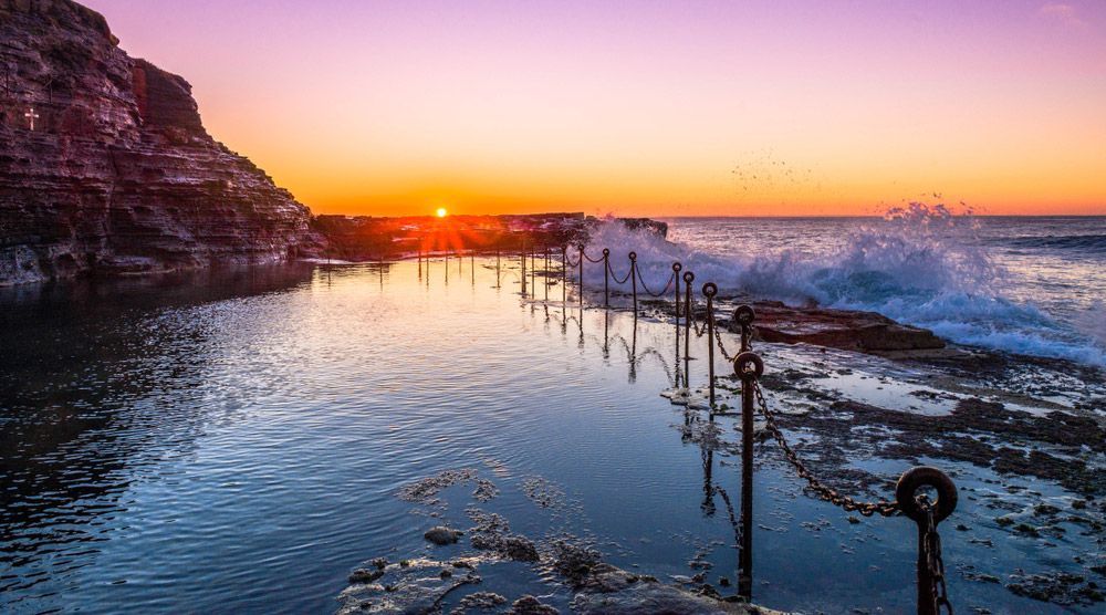 Sunset Over The Sea — Professional Transport in Taree South NSW