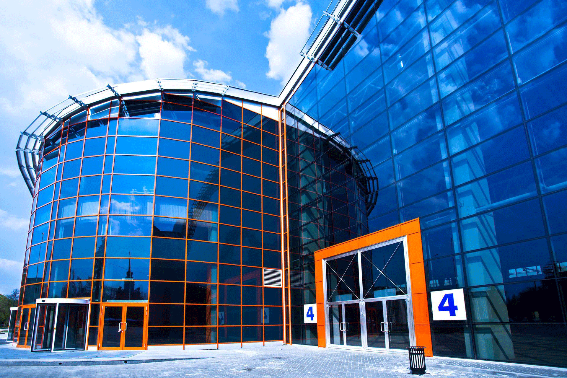 Storefront glass in Salt Lake City, UT, showcasing City Glass And Construction Service Inc's professional glass maintenance services.