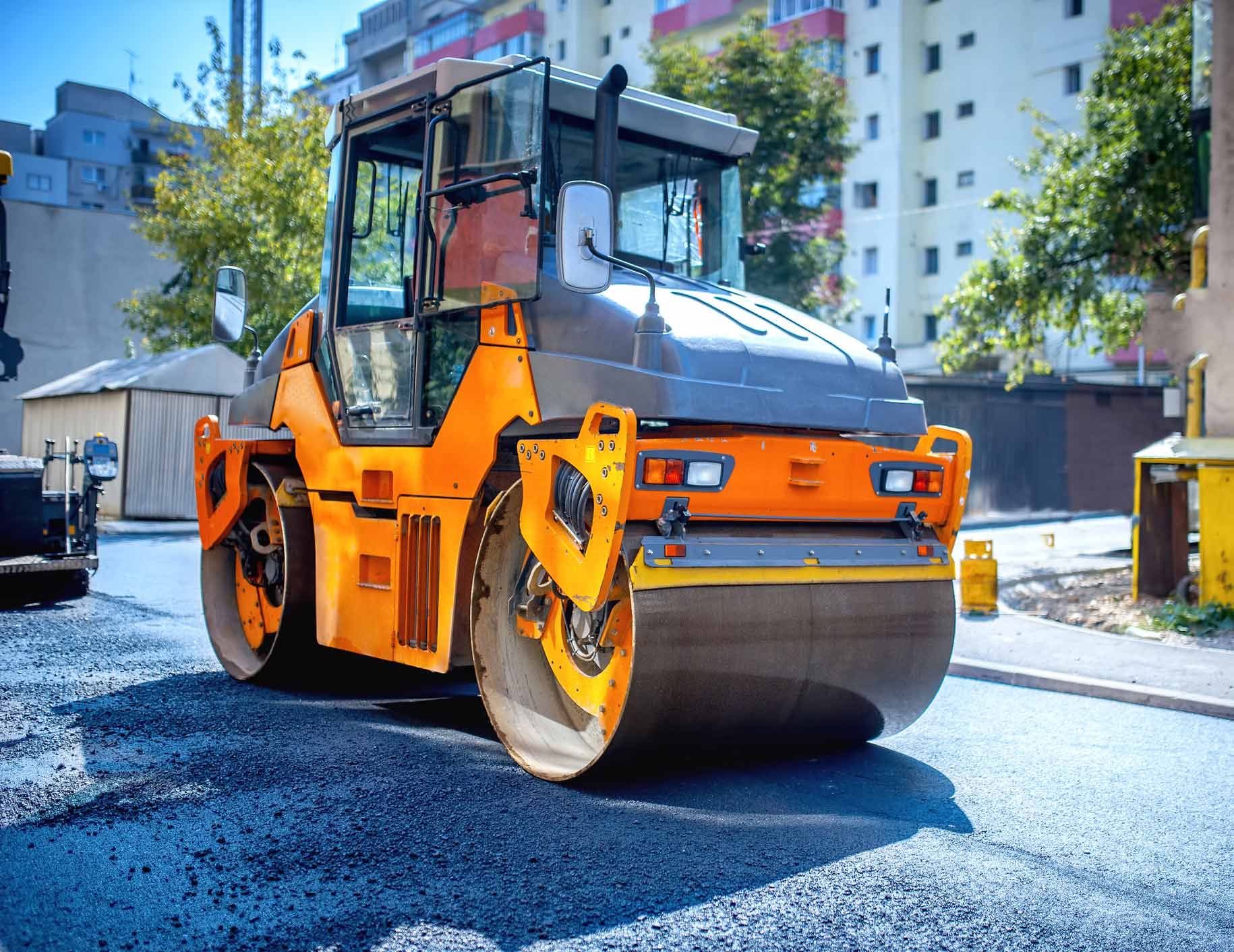 Roller compactor | Forster, NSW | Barnett Earthmoving Pty Ltd