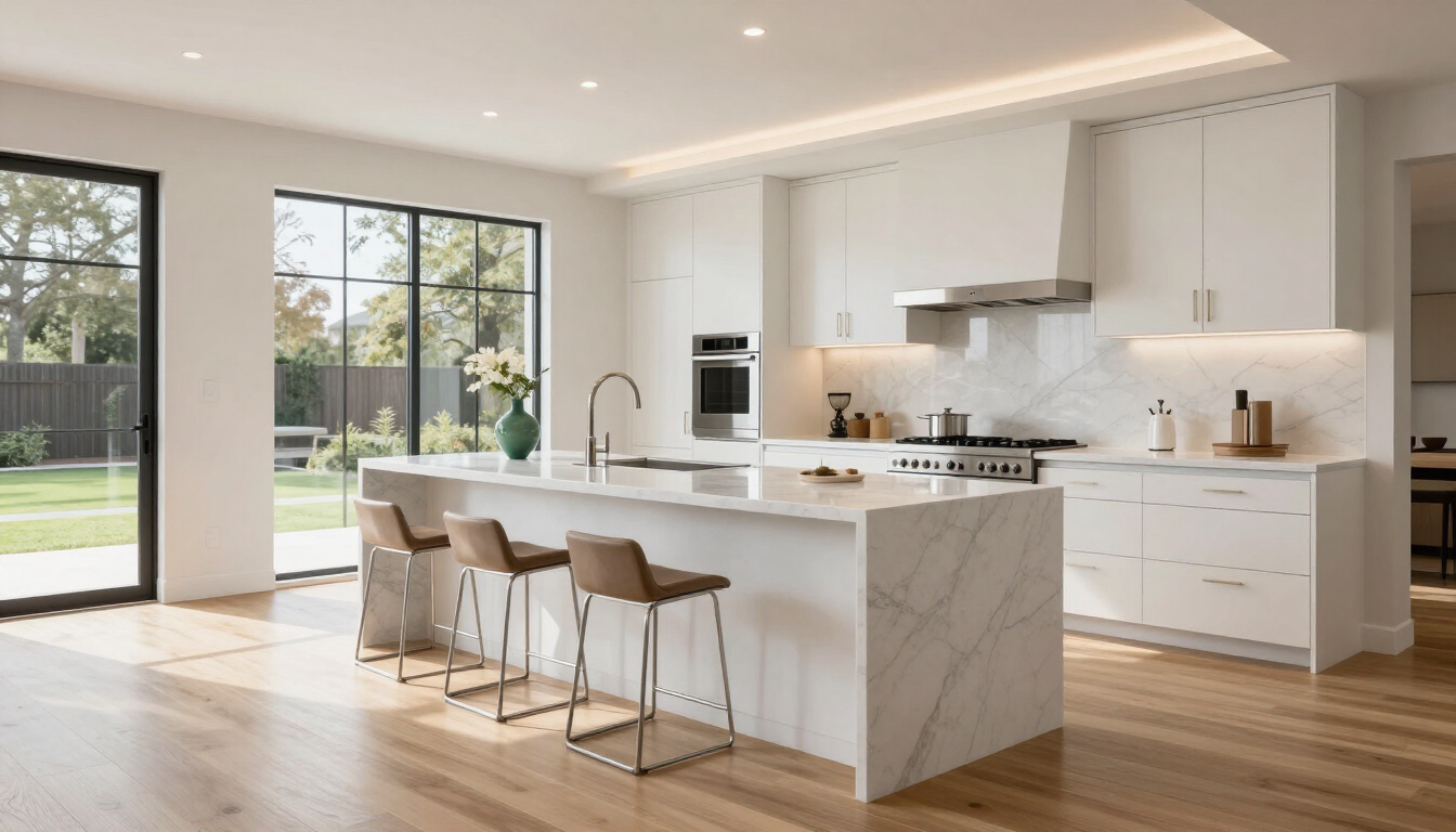 Modern Atlanta home remodeling project with luxury finishes