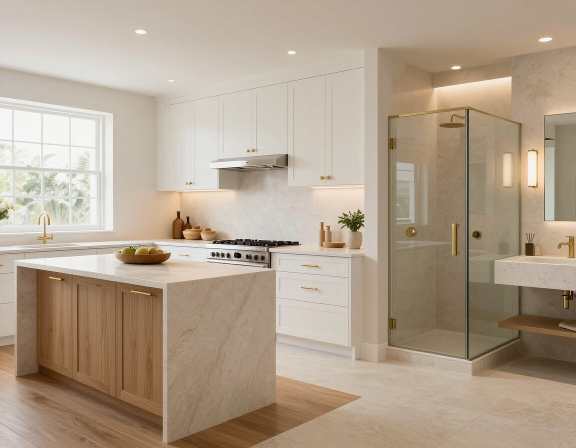 Kitchen and bathroom remodeling