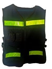 Chaleco Brigadista Azul Marino R/A