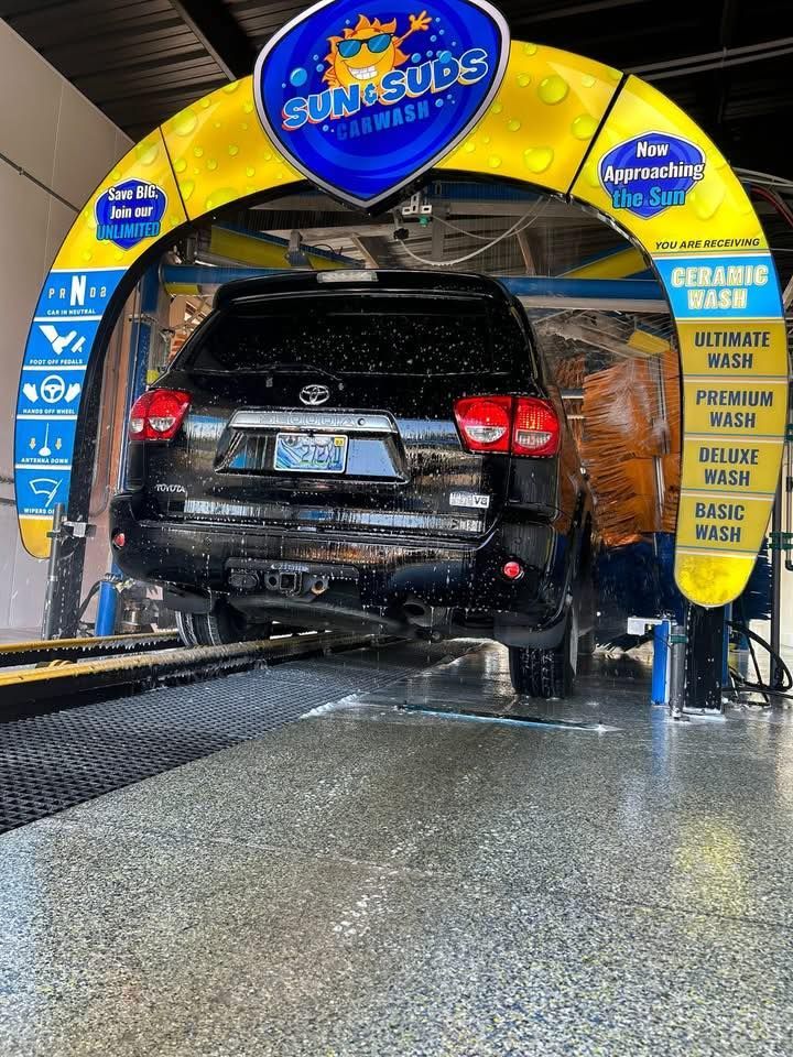 Car detailing in progress