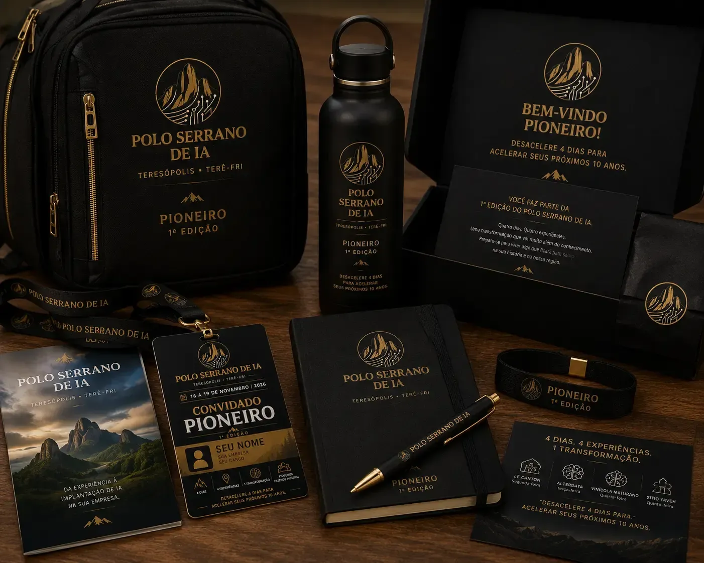 Kit Anfitrião Pioneiro do Polo Serrano de IA