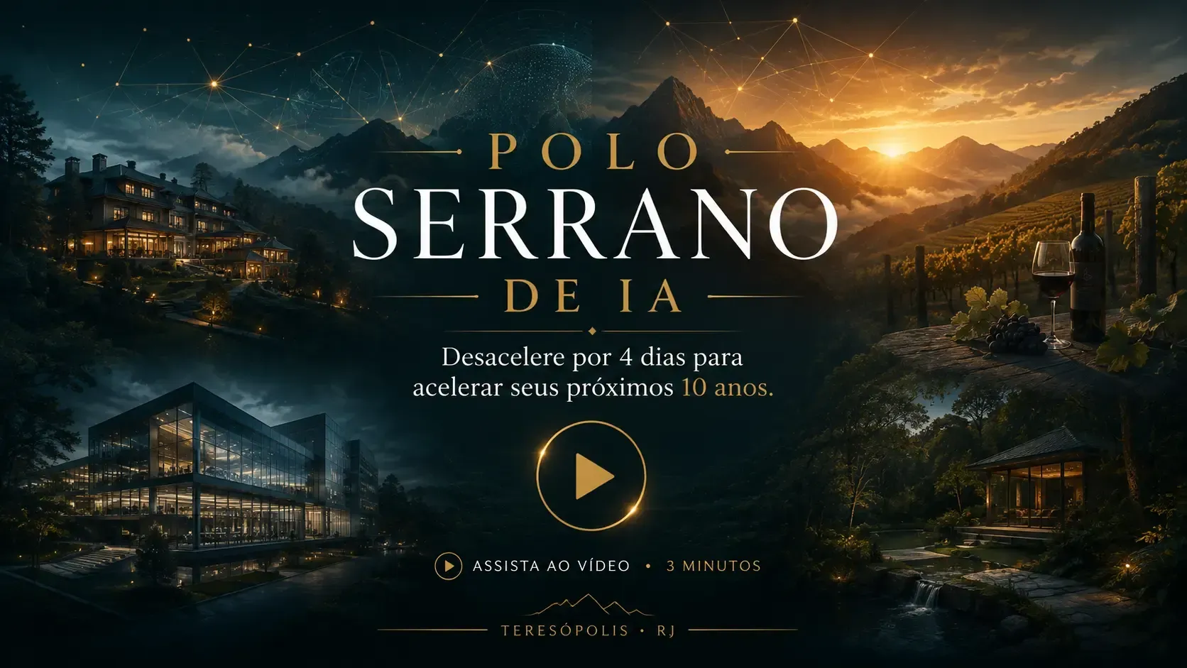 Polo Serrano de IA — Desacelere por 4 dias para acelerar seus próximos 10 anos