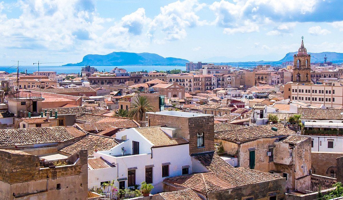Vista della città di Palermo